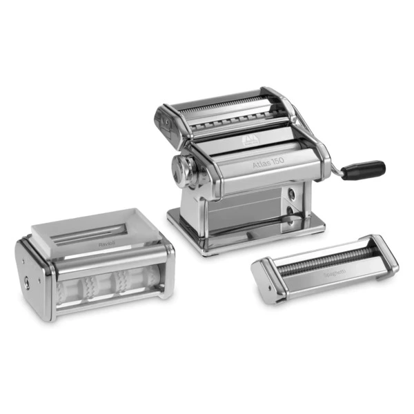 Лапшерезка ручная с двумя доп насадками Marcato Classic PASTASET 20,7х20х15,5 см