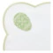 Набор салфеток сервировочных Amitile Пасхальное яйцо 43х43 см, 2шт, лен, белый, вышивка цветная, п/к