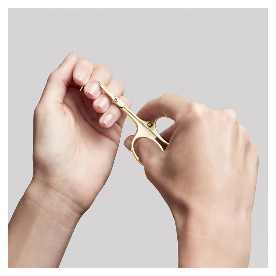 Ножницы для кутикулы Zwilling Beauty Premium, золотистые