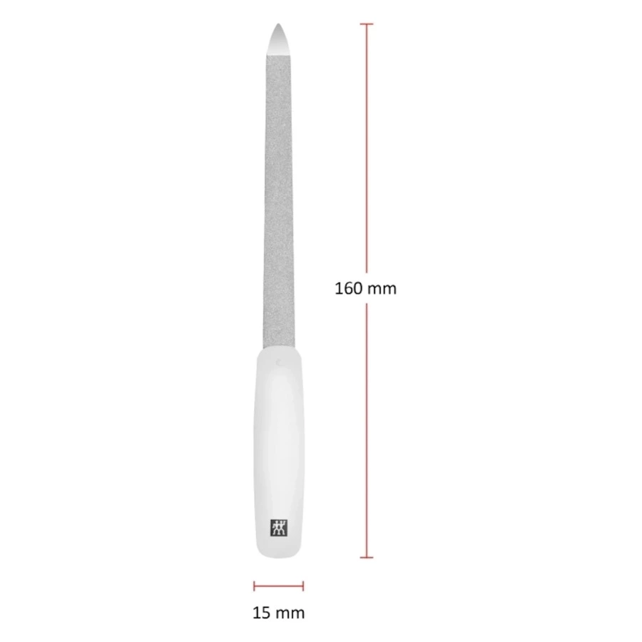 Пилочка для ногтей Zwilling Beauty Classic 16 см, белая