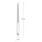 Пилочка для ногтей Zwilling Beauty Classic 16 см, белая