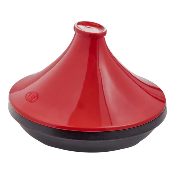 Тажин Emile Henry Delight 4 л 33,5х33,5х23 см, керамика, цвет гранат