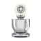 Миксер планетарный SMEG SMF04CREU, 800 Вт, чаша стальная 4,8 л, 3 насадки, кремовый
