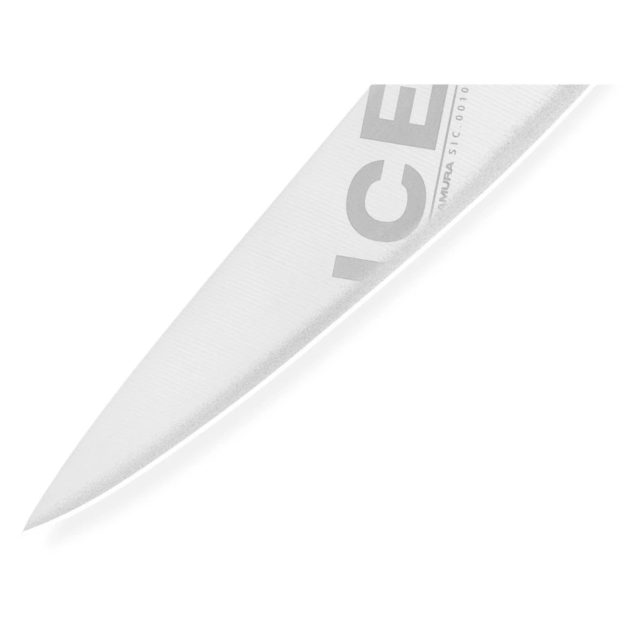Нож кухонный овощной Samura Ice 10 см, сталь нержавеющая