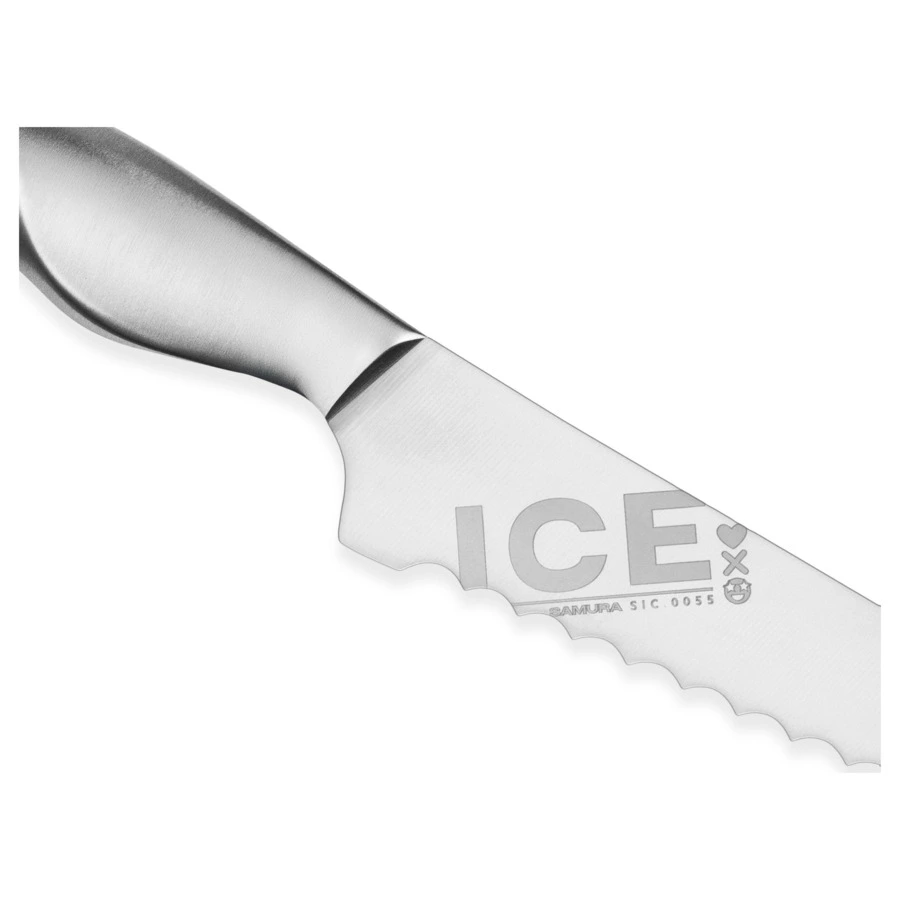 Нож кухонный для хлеба Samura Ice 20 см, сталь нержавеющая