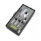 Набор столовых приборов Robert Welch Kemble Textured на 6 персон 24 предмета, сталь нержавеющая