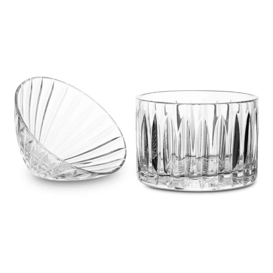 Икорница Decor de Table Дефанс 10 см, хрусталь, прозрачная