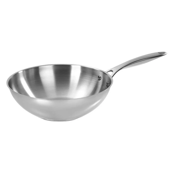 Сковорода-вок Barazzoni Inox Pro 28 см, сталь нержавеющая
