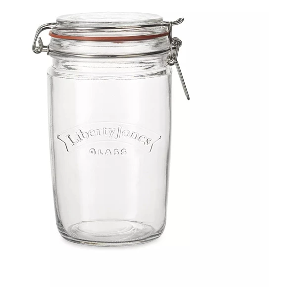 Банка для хранения Maison Jar 1 л, стекло, сталь нержавеющая