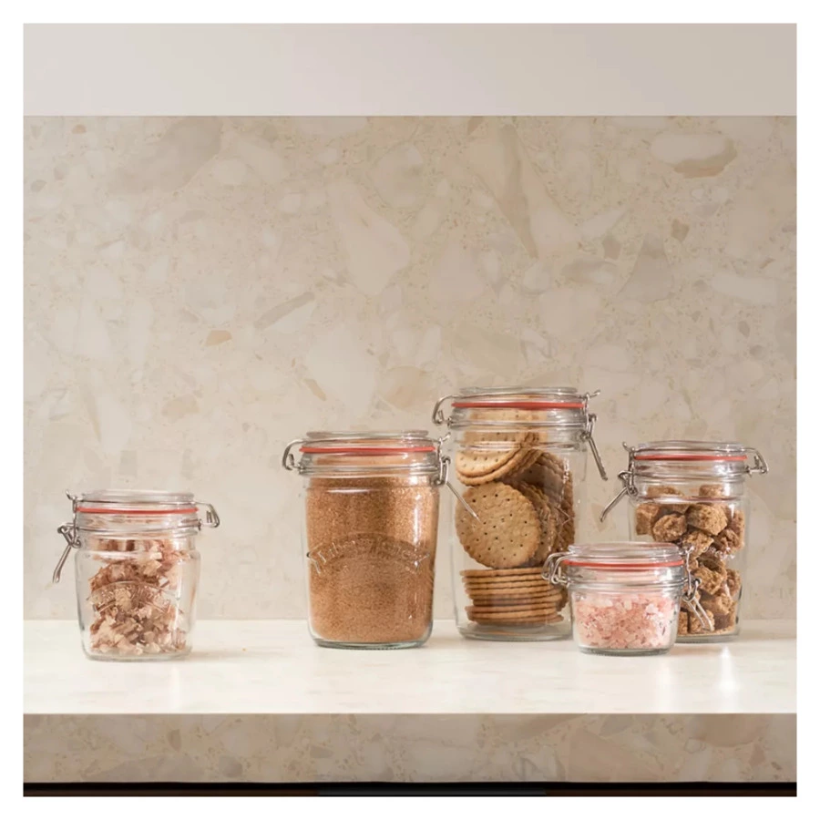 Банка для хранения Maison Jar 750 мл, стекло, сталь нержавеющая