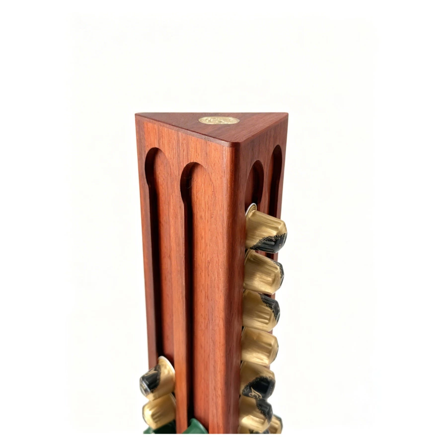 Подставка для кофейных капсул Platano Нотки Италии 603 18х16х42 см, падук африканский