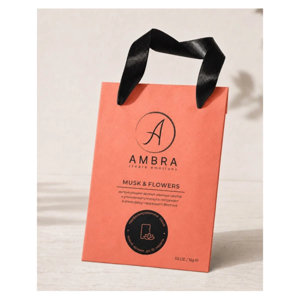 Саше Ambra Musk & Flowers, 15 г