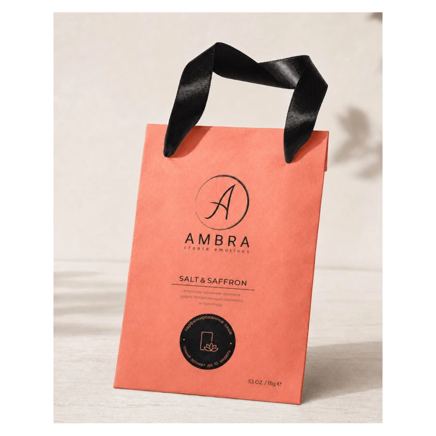 Саше Ambra Salt & Saffron, 15 г