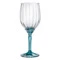 Набор бокалов для вина Bormioli Rocco FLORIAN LUCENT BLUE 380 мл, 4 шт, стекло