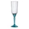 Набор бокалов для шампанского Bormioli Rocco FLORIAN LUCENT BLUE 210 мл, 6 шт, стекло