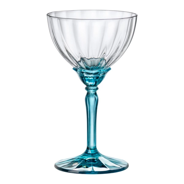 Набор бокалов для коктейля Bormioli Rocco FLORIAN LUCENT BLUE 240 мл, 4 шт, стекло
