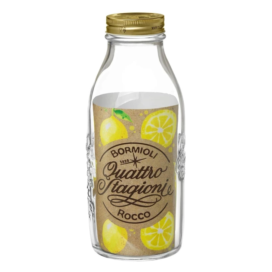 Бутылка Bormioli Rocco QUATTRO Stagioni 1 л, стекло