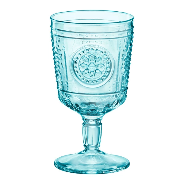 Набор бокалов Bormioli Rocco Romantic Light Blue 320 мл, 4 шт, голубой
