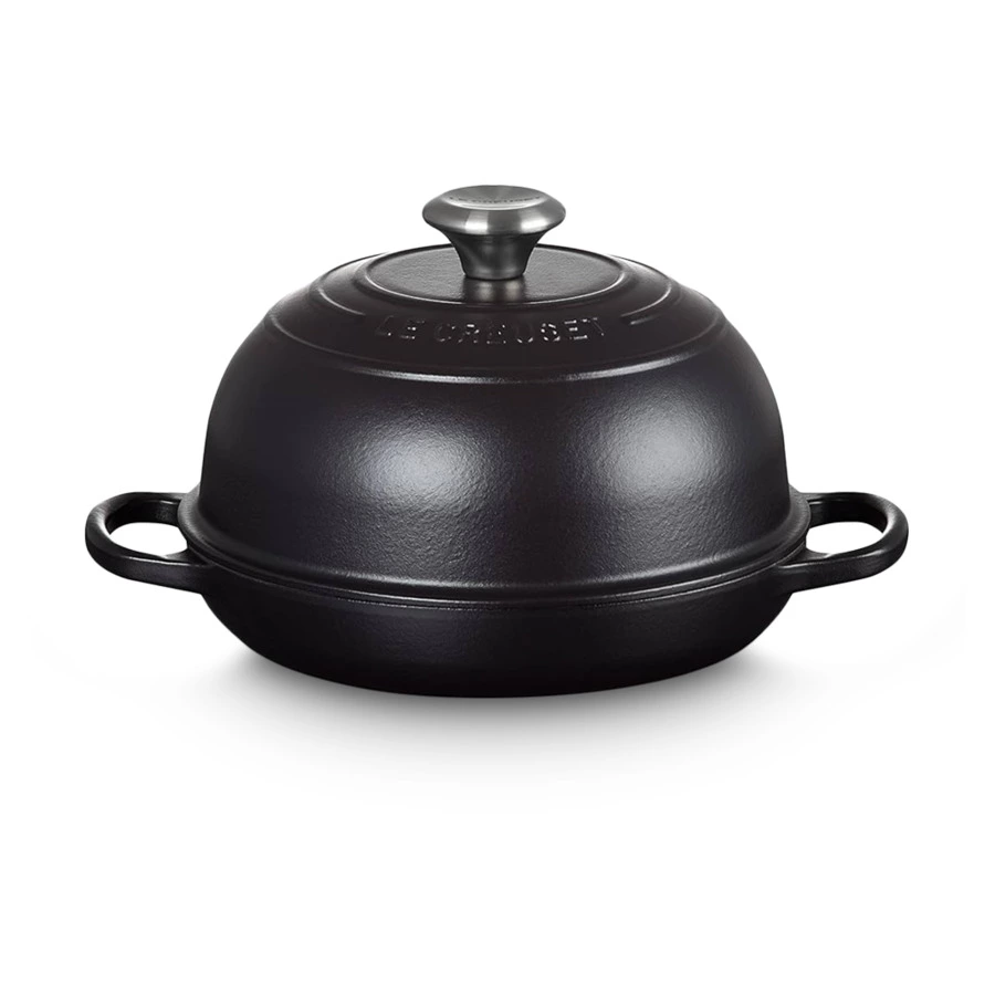 Форма для выпечки хлеба с крышкой Le Creuset Matte Black, диаметр 24 см, 1,6 л