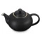Чайник объем Le Creuset Matte Black 1,3 л, с ситечком из стали, каменная керамика