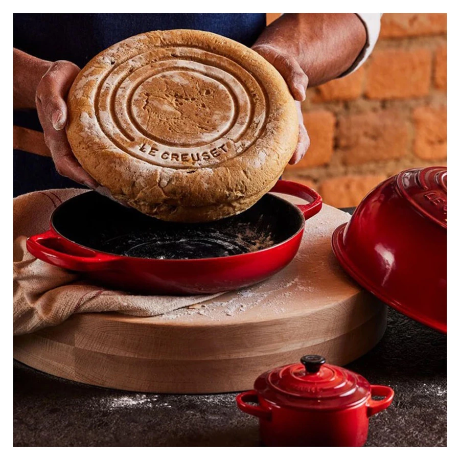 Форма для выпечки хлеба с крышкой Le Creuset Cerise, диаметр 24 см, объем 1,6 л