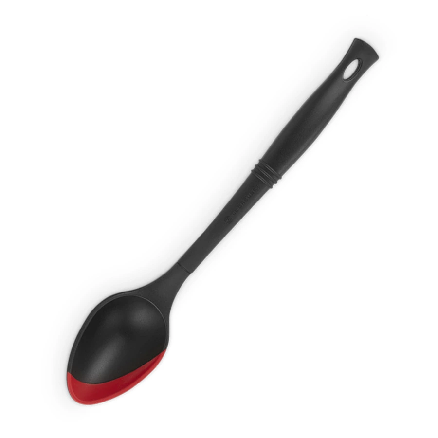Ложка кухонная Le Creuset Cerise 34,5 см, пластик, силикон, красная