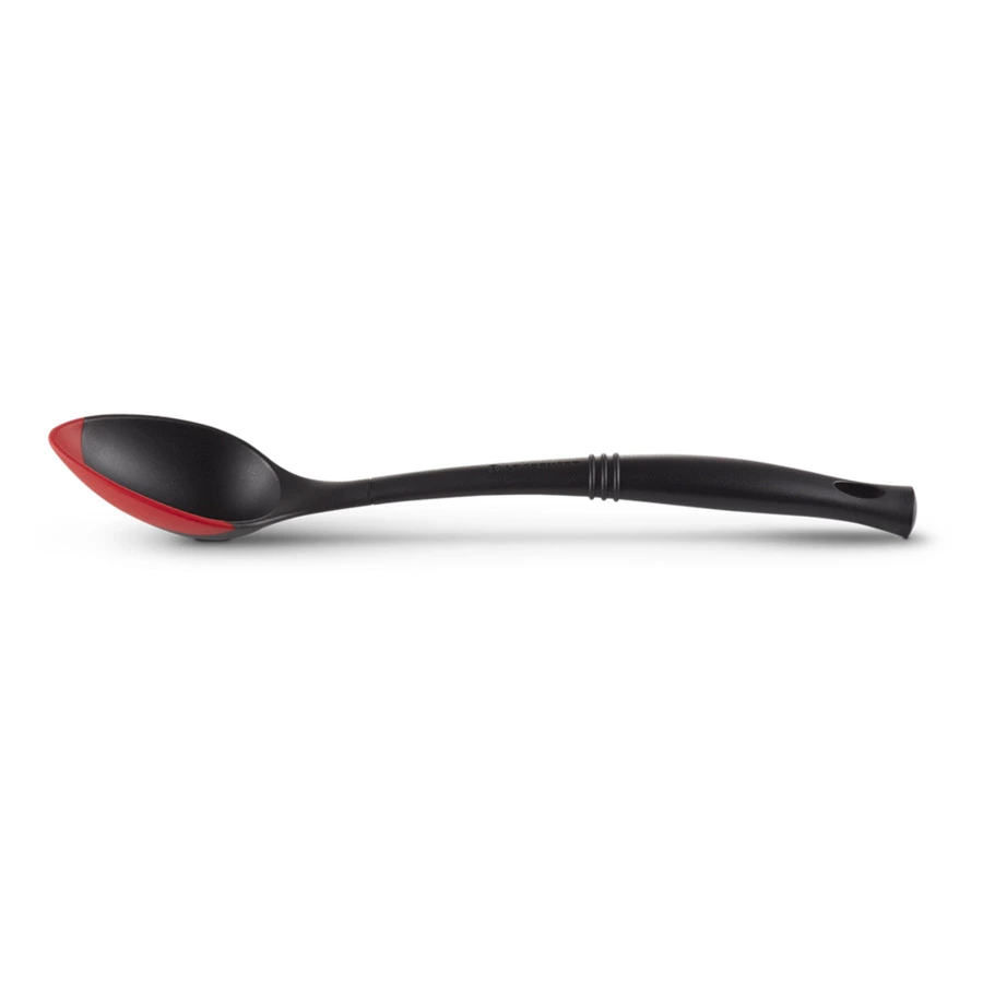 Ложка кухонная Le Creuset Cerise 34,5 см, пластик, силикон, красная