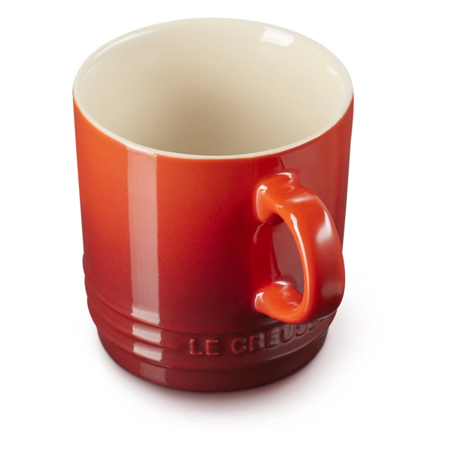 Кружка для капучино Le Creuset Cerise 200 мл, керамика, красная