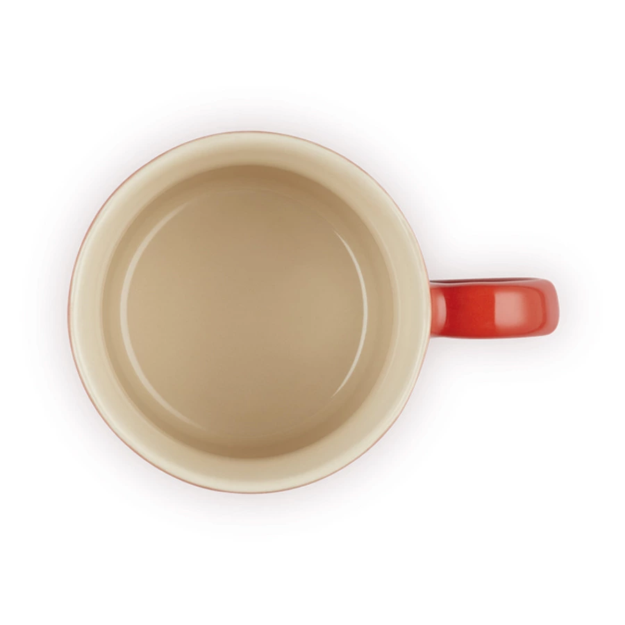Кружка для капучино Le Creuset Cerise 200 мл, керамика, красная