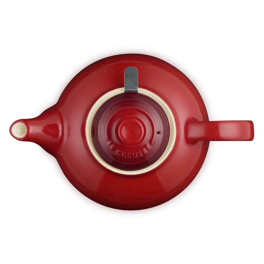 Чайник заварочный с ситечком Le Creuset Cerise 1,3 л, каменная керамика, красный