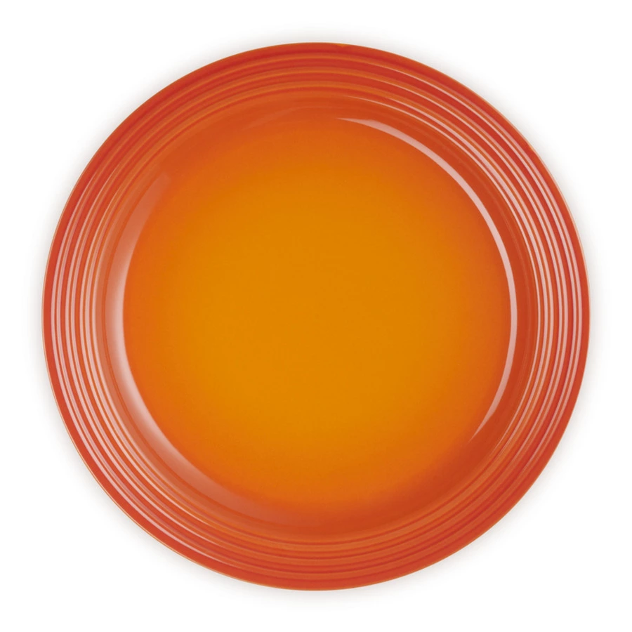 Тарелка обеденная Le Creuset Flame 27 см, каменная керамика