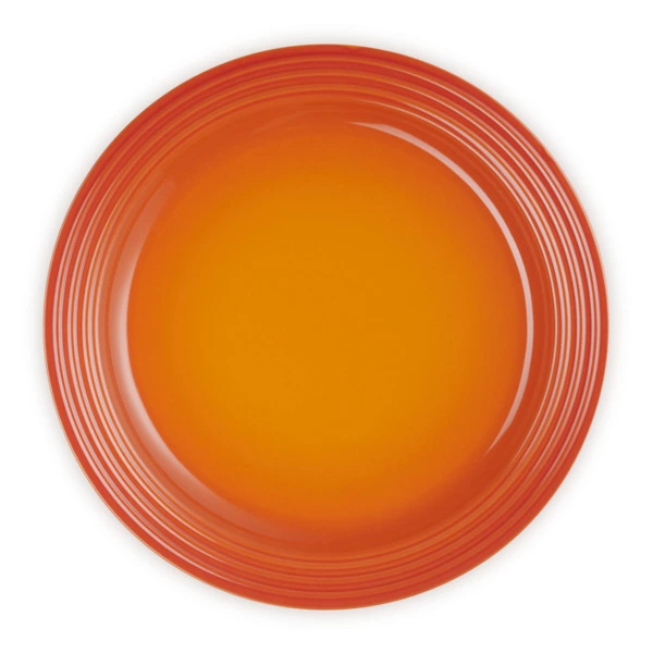 Тарелка обеденная Le Creuset Flame 27 см, каменная керамика