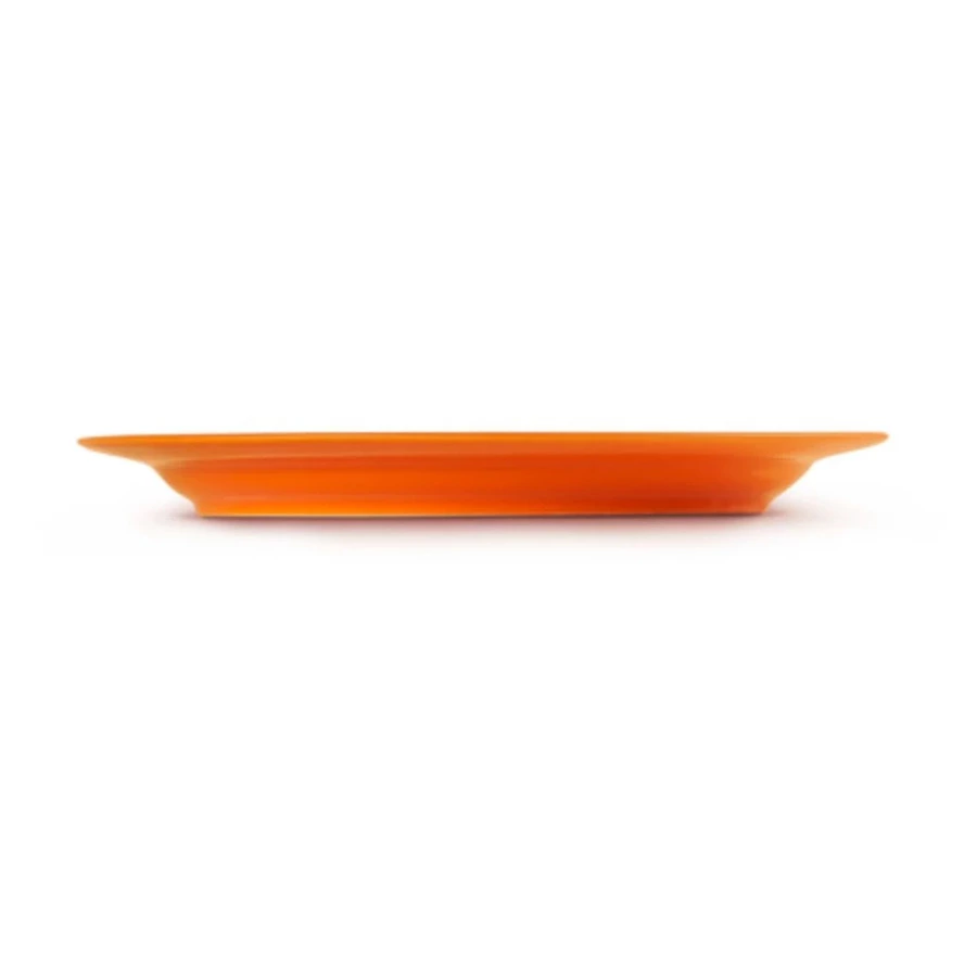Тарелка десертная Le Creuset 22 см, каменная керамика, оранжевый