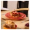 Тарелка десертная Le Creuset 22 см, каменная керамика, оранжевый