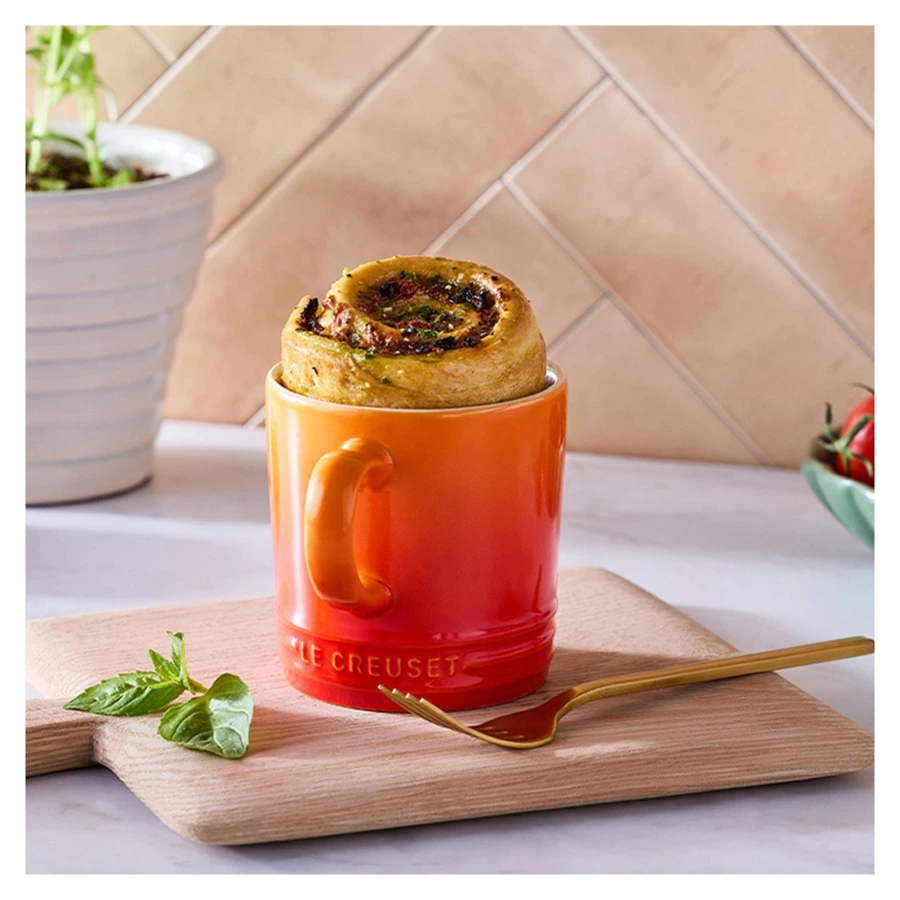 Кружка Le Creuset Flame 350 мл, керамика, оранжевая