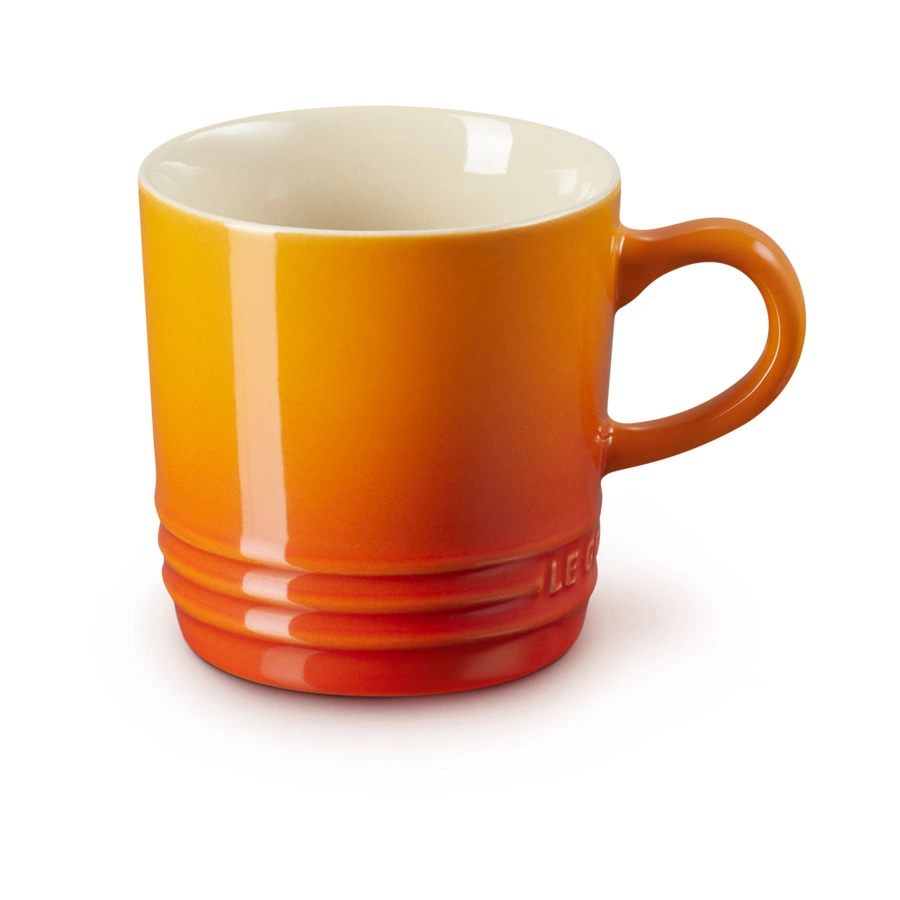 Кружка для капучино Le Creuset Flame 200 мл, керамика, оранжевая