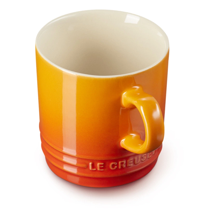 Кружка для капучино Le Creuset Flame 200 мл, керамика, оранжевая