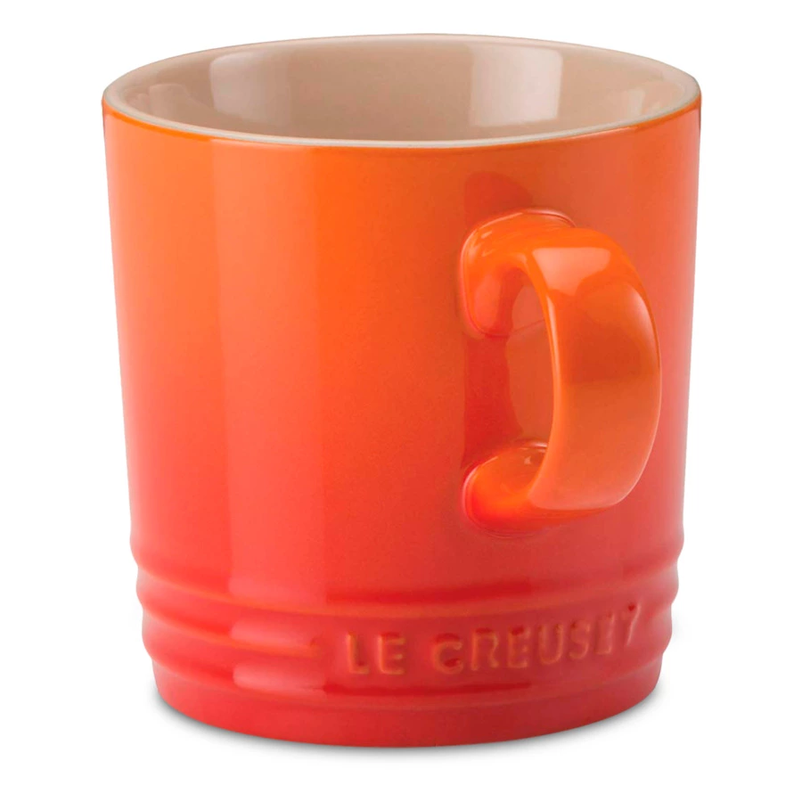 Кружка для капучино Le Creuset Flame 200 мл, керамика, оранжевая