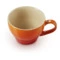 Кружка для капучино Le Creuset Flame 400 мл, керамика, оранжевая