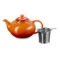 Чайник заварочный с ситечком Le Creuset Flame 1.3 л, каменная керамика