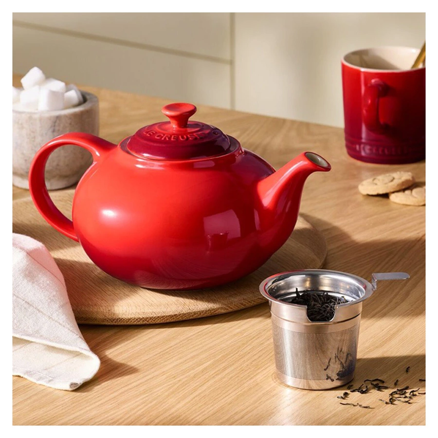 Чайник заварочный с ситечком Le Creuset Flame 1.3 л, каменная керамика