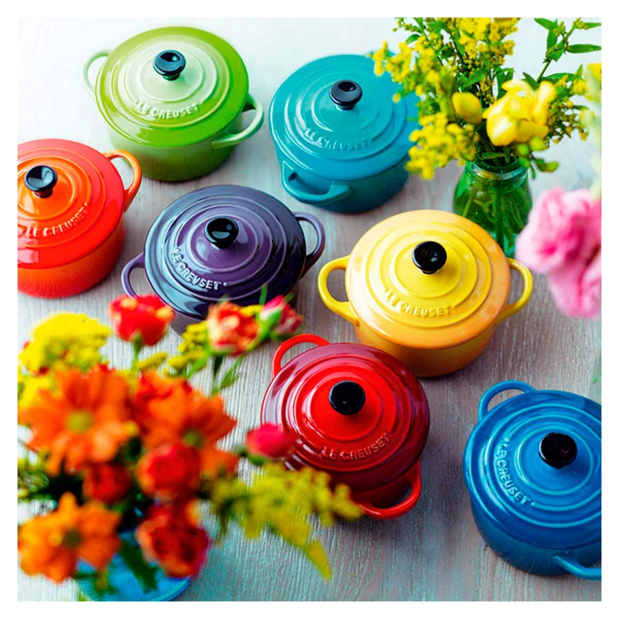 Кокот Le Creuset Flame 250 мл, 10 см, керамика, оранжевый