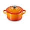 Кокот Le Creuset Flame 250 мл, 10 см, керамика, оранжевый
