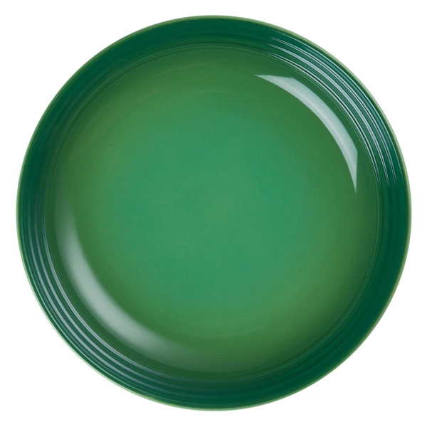 Тарелка суповая Le Creuset Bamboo Green 22 см, каменная керамика