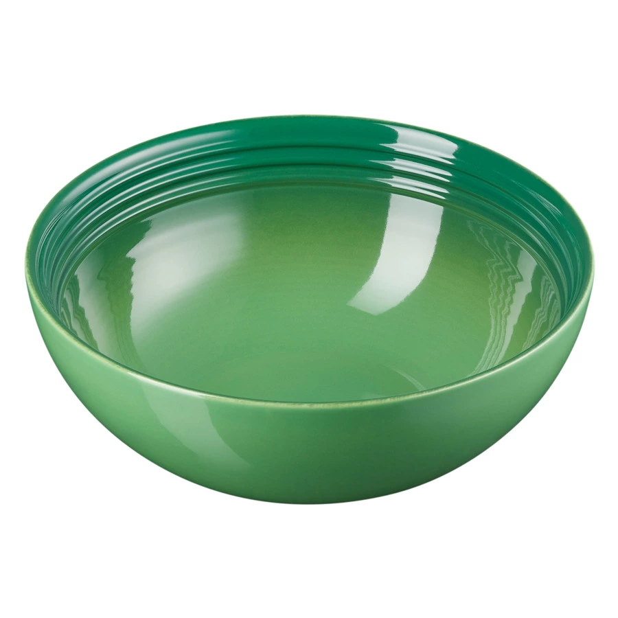 Салатник Le Creuset 24 см, 2.2 л, керамика, зеленый