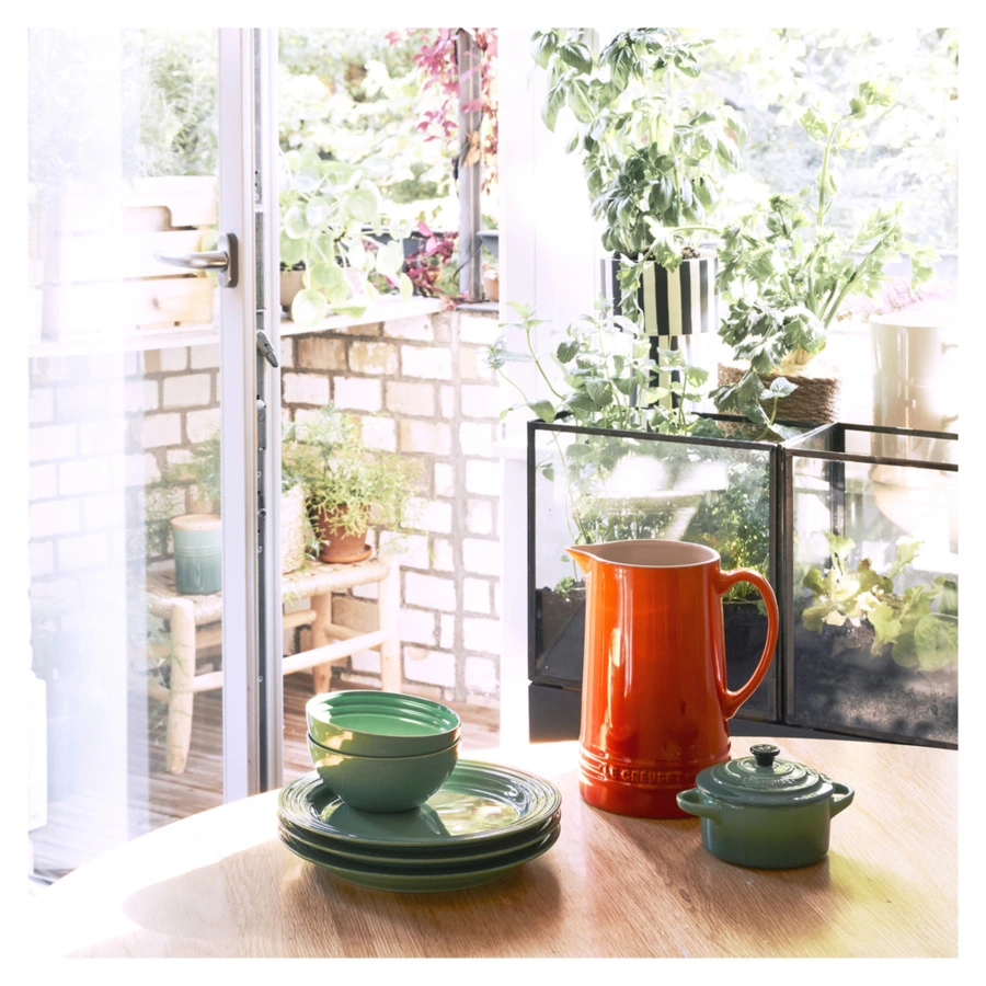 Салатник порционный Le Creuset 12 см, 330 мл, керамика, зеленый