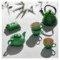 Кружка для капучино Le Creuset Bamboo Green 400 мл, керамика, зеленая