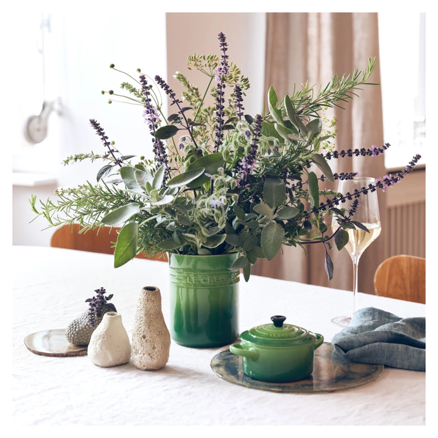Кокотница Le Creuset Bamboo Green 200 мл, керамика, зеленый
