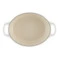 Кастрюля овальная Le Creuset  Meringue 4,1 л, диаметр 27 см