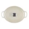 Кастрюля овальная Le Creuset  Meringue 4,1 л, диаметр 27 см